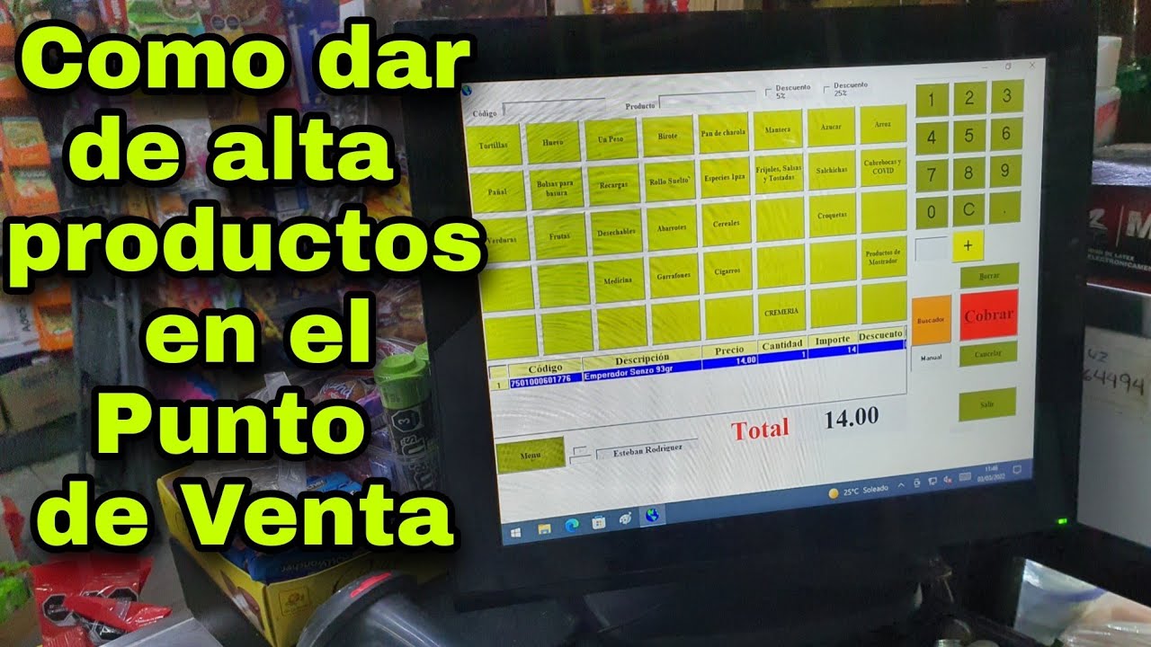 ¿Cómo dar de ALTA productos en el Punto de Venta?