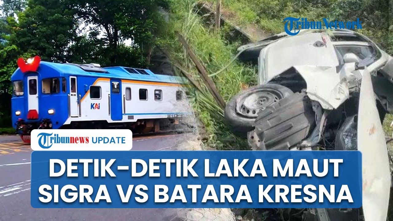 Kesaksian Warga Detik-detik Mobil Sigra Tertabrak KA Batara Kresna, Tewaskan 4 Pemudik & 3 Lain Luka