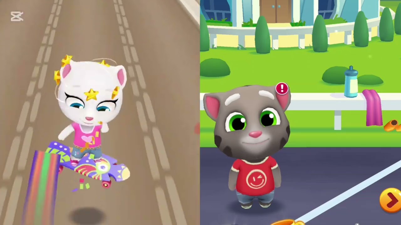 Talking Tom Gold Run Gameplay /Randomly Unlock Agent Tom - full screen P2