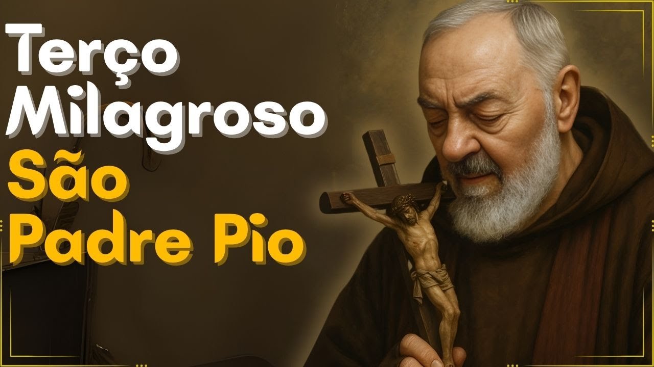 Reze com fé: Terço poderoso de São Padre Pio (oração completa)