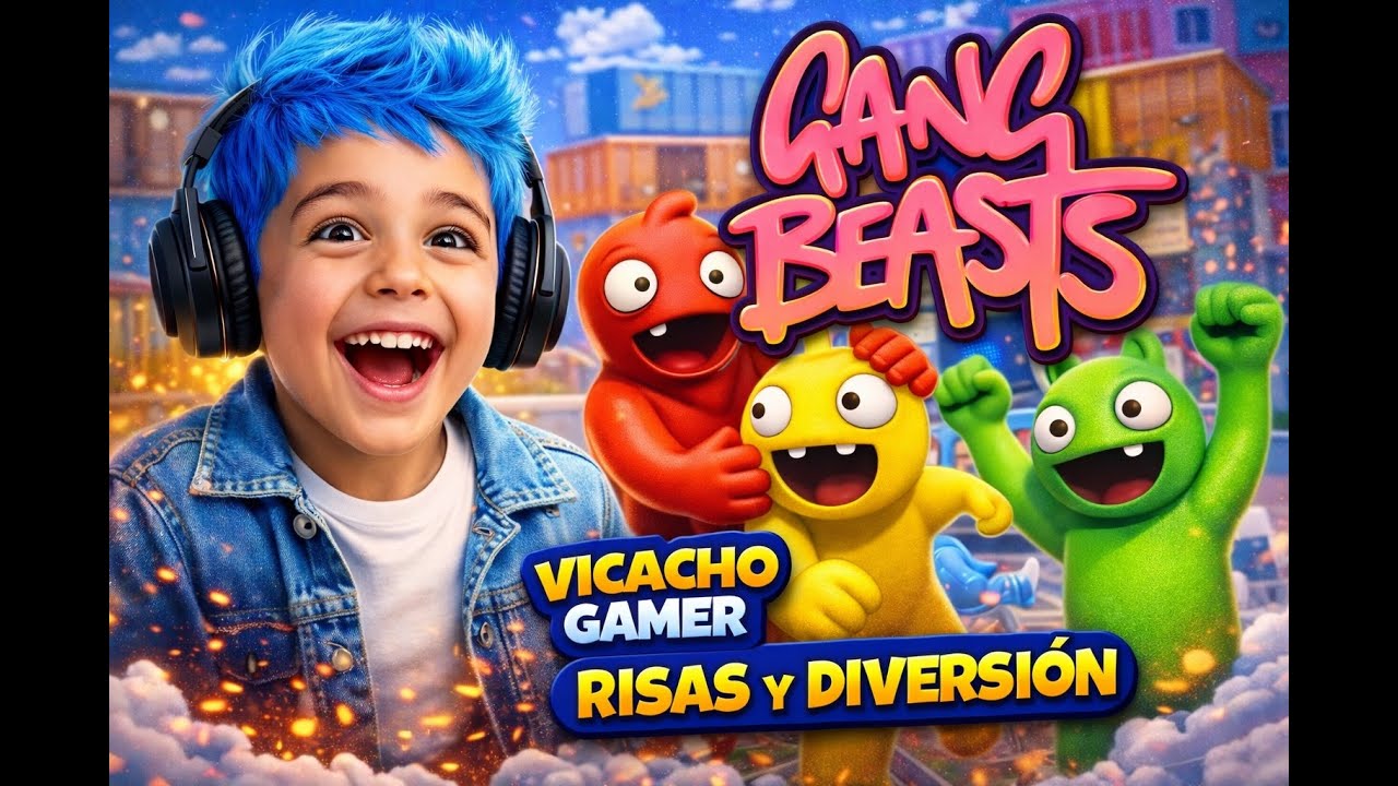 Gang Beasts Nintendo Switch 🎮 Gameplay en Español | Caídas y Risas | Peleas Divertidas Vicacho Gamer
