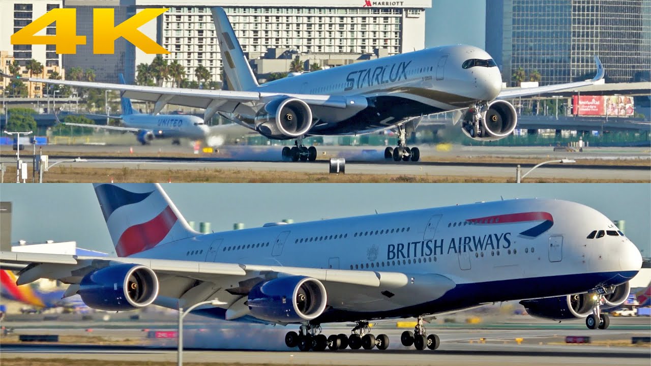 ✈️ ULTIMATE LAX LOS ANGELES PLANE SPOTTING COMPILATION | A380, B747, B777