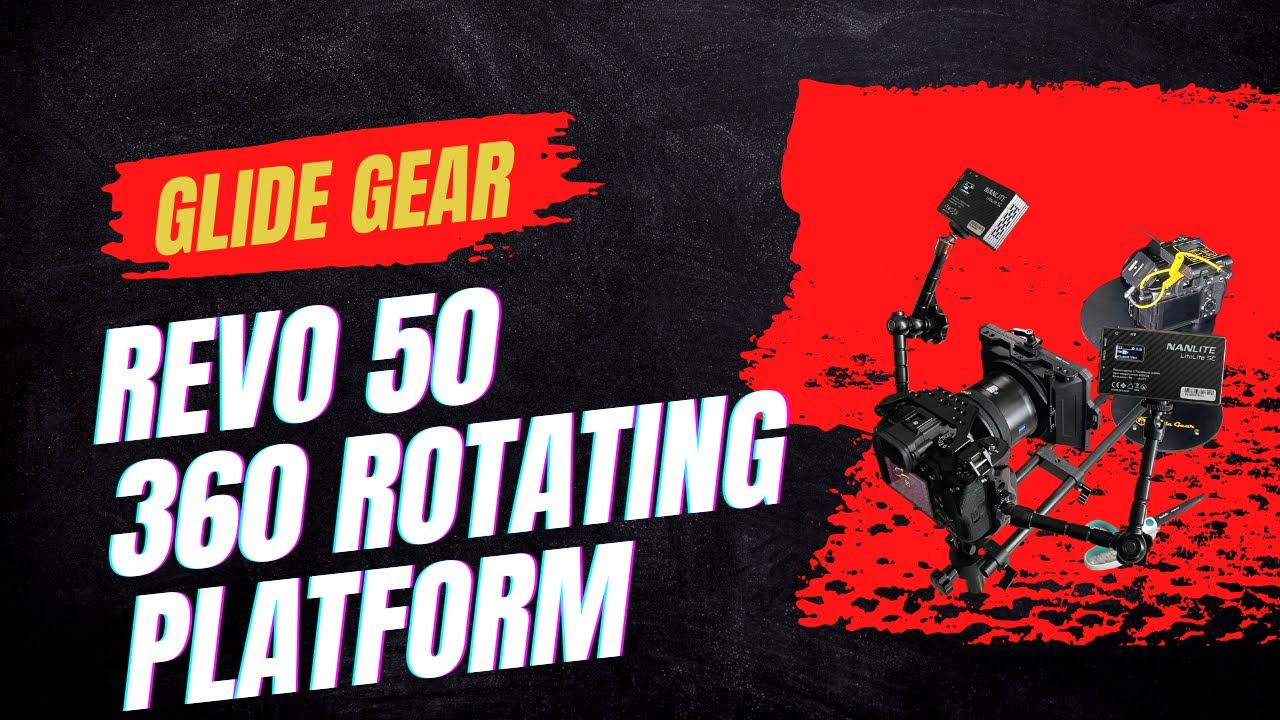 Glide Gear Revo 50 360 Camera Rotating Platform