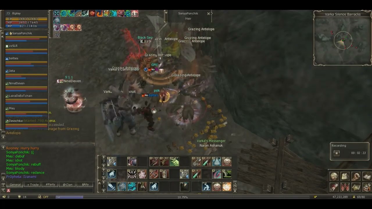 Varka aoe with Destroyer L2 Reborn