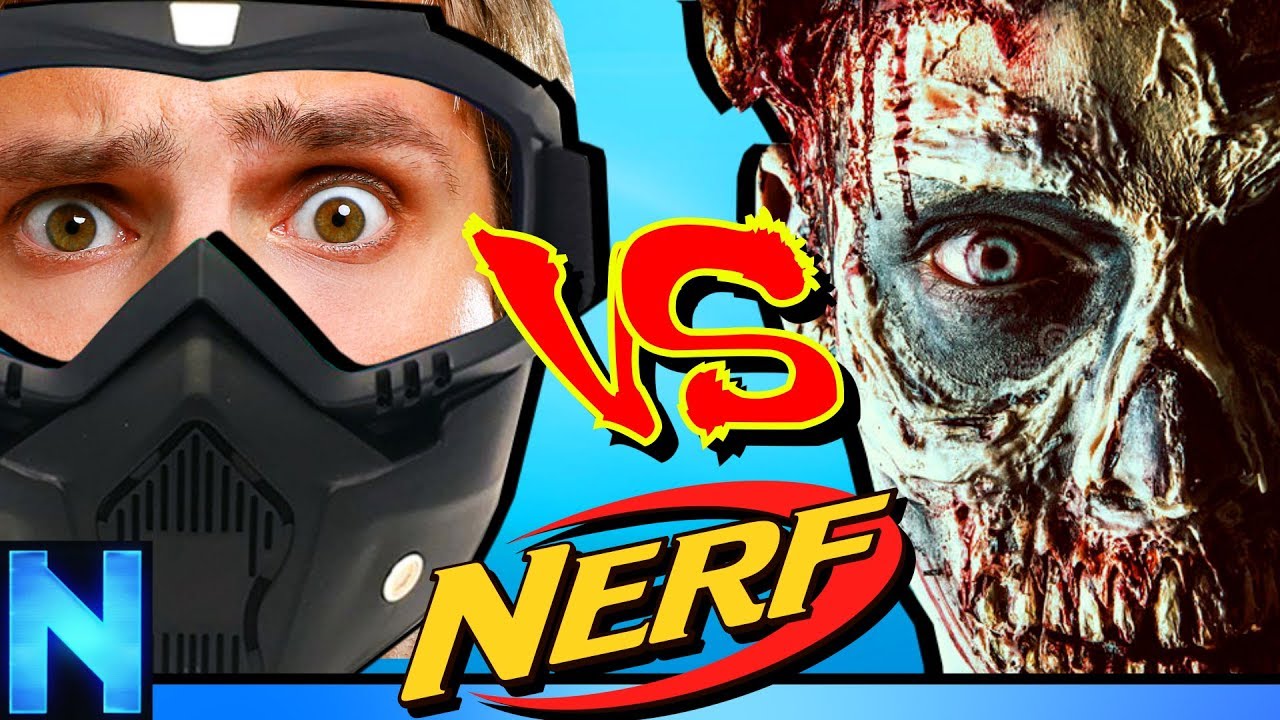 NERF Zombie Infection - Midnight Massacre!