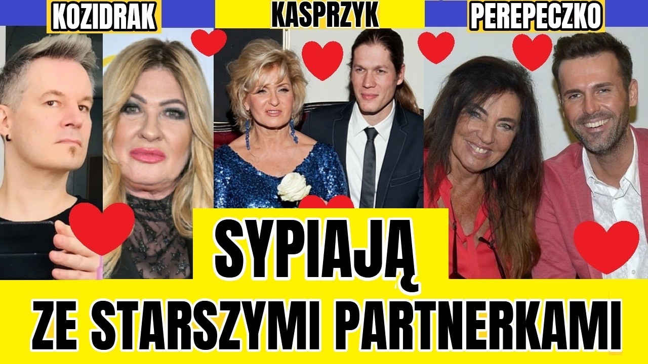 SYPIAJĄ ZE STARUCHAMI: Młodzi Partnerzy ZASPOKAJAJĄCY starzejące się Aktorki czasów PRL
