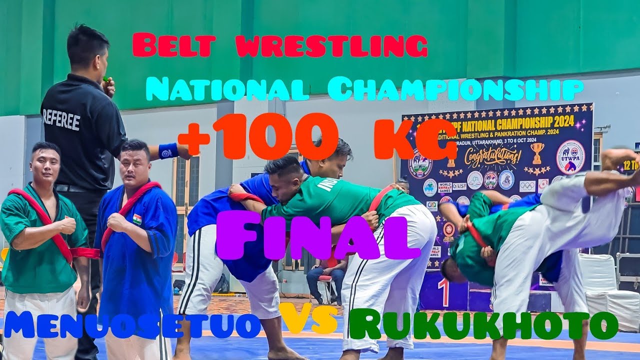 National Belt Wrestling Championship 2024 Final between Menuosetuo Yiese Vs Rukukhoto khusoh