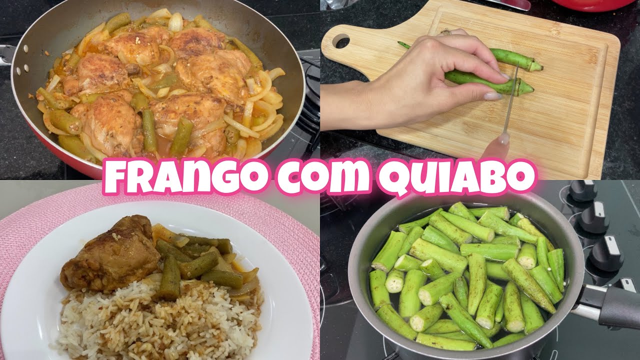 NATI NA COZINHA: FRANGO AO MOLHO COM QUIABO😋 (SEM BABA)