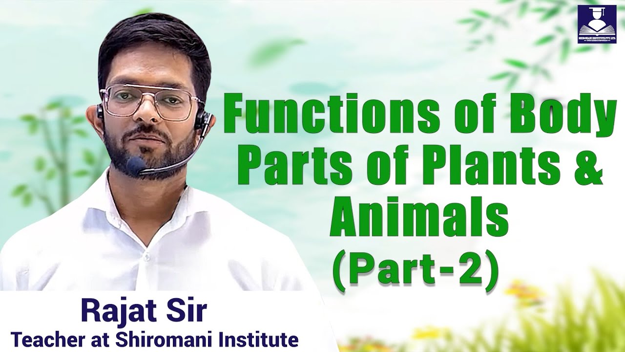 Functions of Body Parts of Plants & Animals (Part 2) || GK Class || SAINIK SCHOOL ONLINE COACHING