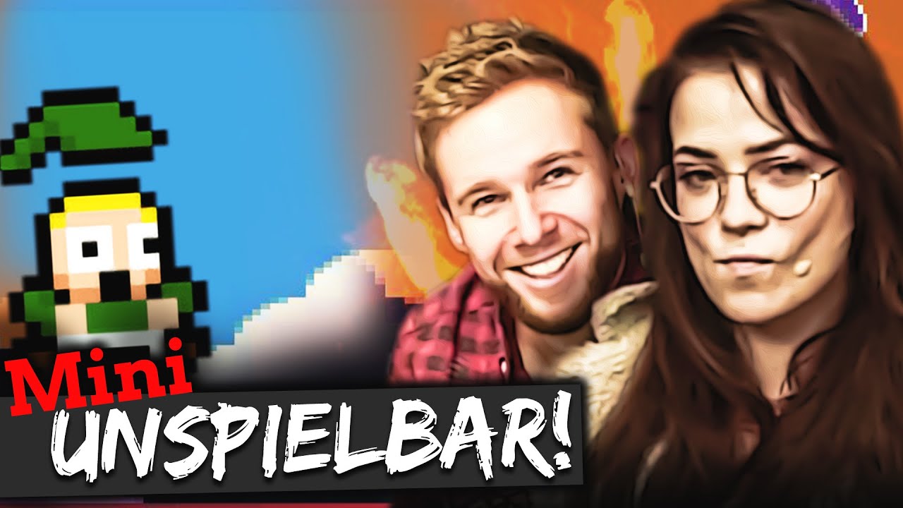 Name ist Programm! Unfair Rage Platformer mit Nasti + Basti | Mini Unspielbar