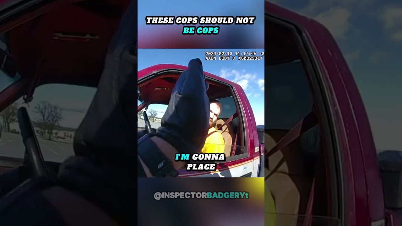 THESE COPS SHOULDN'T BE COPS ANYMORE 😭