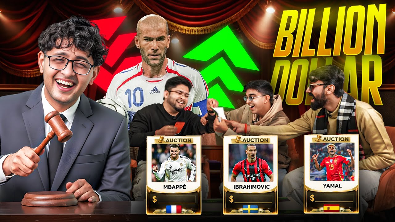 CHAOS CLUB BILLION DOLLAR FOOTBALL AUCTION... WITH A TWIST!!