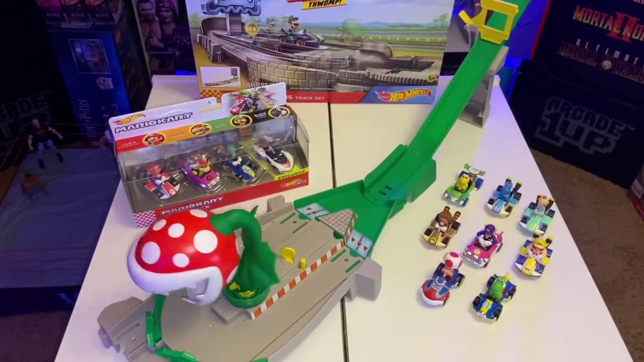 Распаковка набора Mario Kart Hot Wheels 4