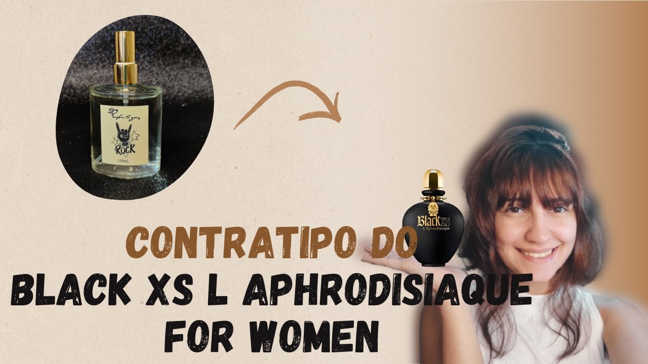 Rock - Contratipo do Black XS L'Aphrodisiaque for Women