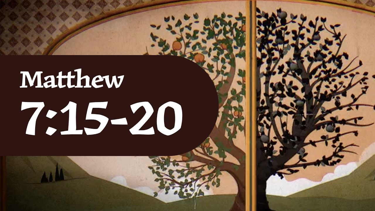 You can bear good fruit or bad, but not both | Matthew 7:15-20 | Sermon on the Mount (Episode 37)