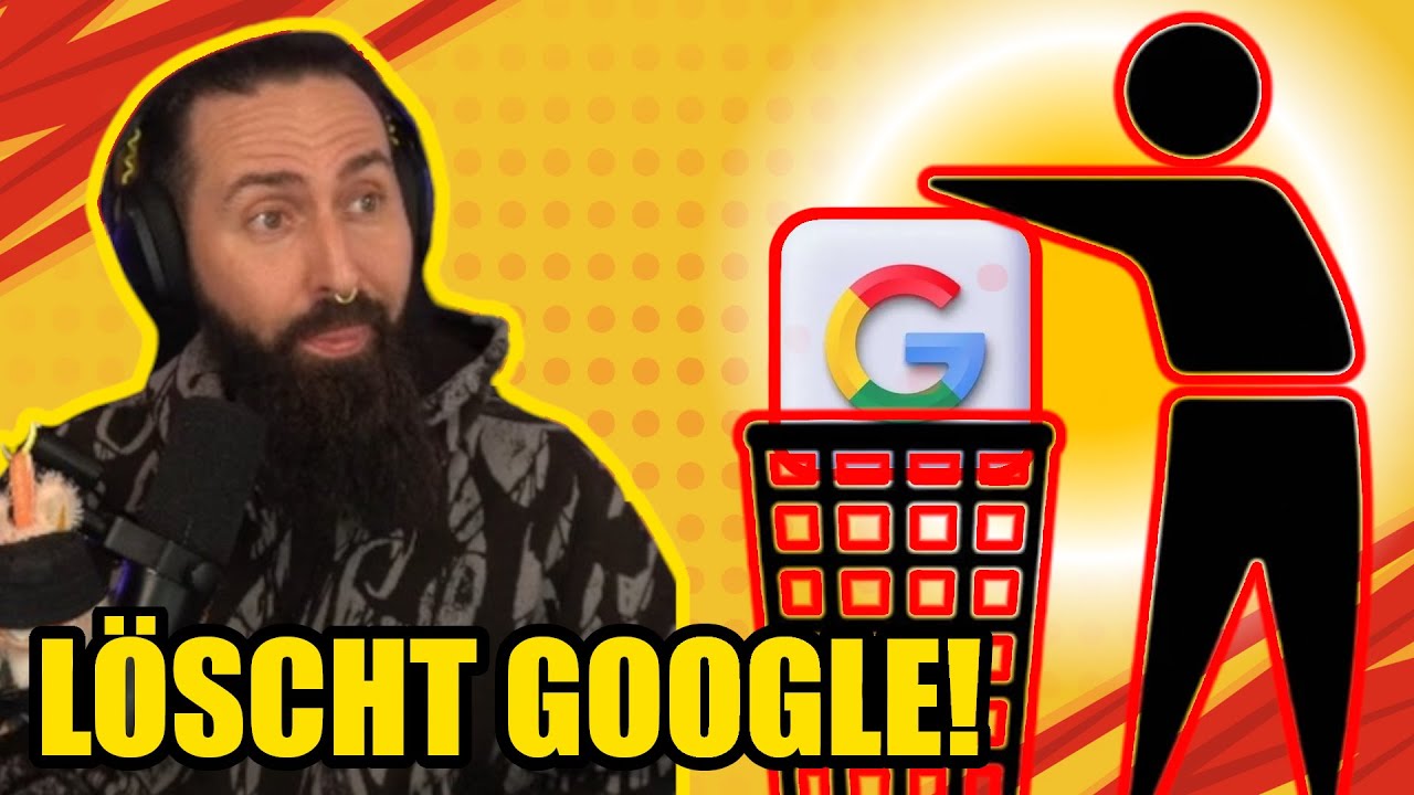 Warum du GOOGLE l&ouml;schen solltest! - Hakon reagiert auf Nuss