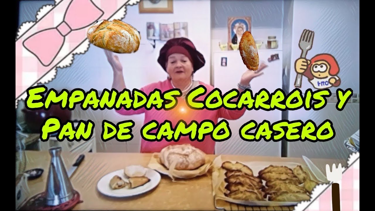 EMPANADAS Cocarrois Mallorquinas🌮 y PAN CASERO RICO👌