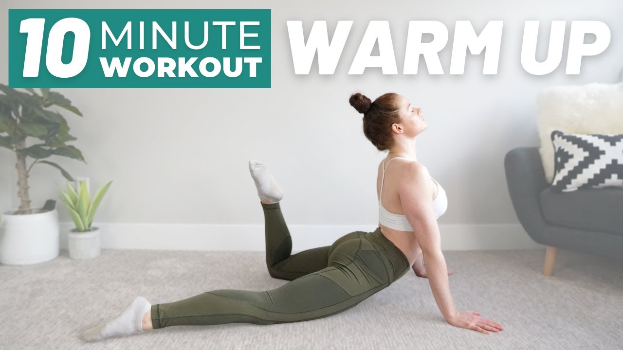 10 MIN FULL BODY WARM UP (No Equipment Mobility Workout)