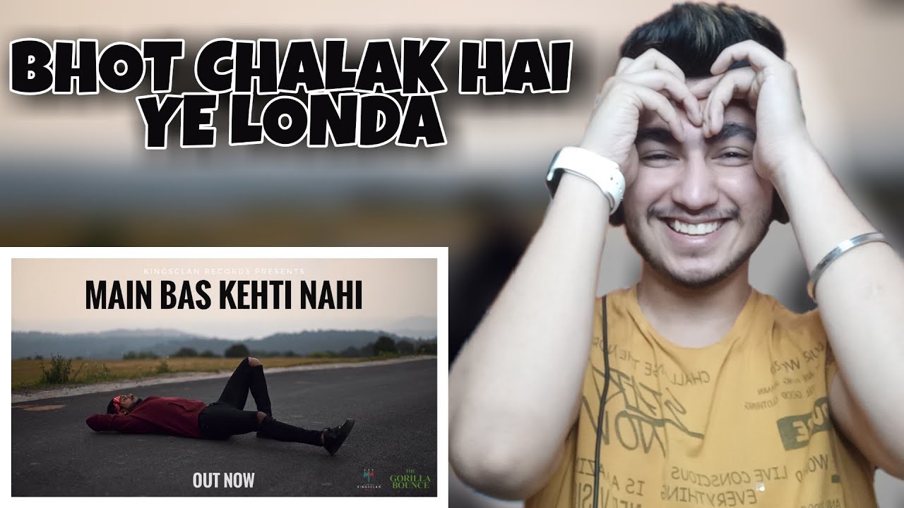 King - Main Bas Kehti Nahi | The Gorilla Bounce | Prod by Section 8 | REACTION | PROFESSIONAL MAGNET