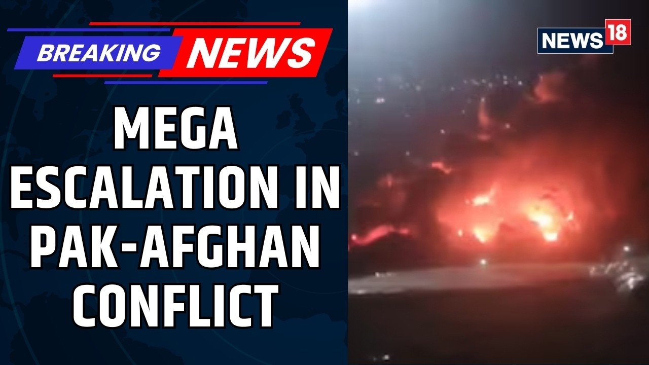 Multiple Explosions Rock Kabul; Locals Report Pakistani Jets Hovering Over Afghan Capital | News18