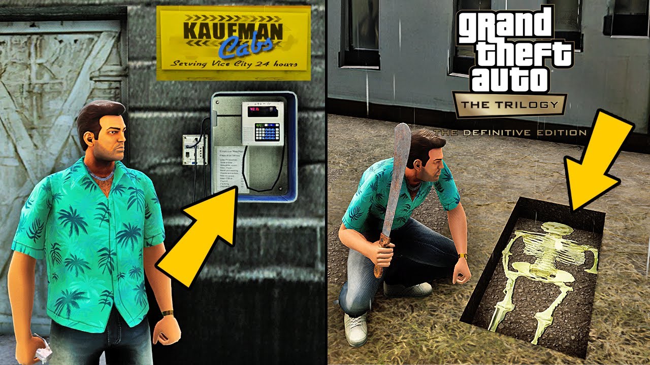 GTA DEFINITIVE EDITION GİZEMLERİ - GTA VICE CITY #3
