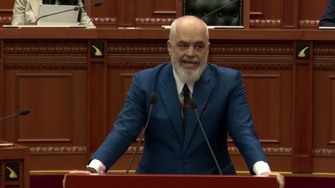 Fjala  e Kryeministrit Rama në Kuvendin e Shqipërisë!