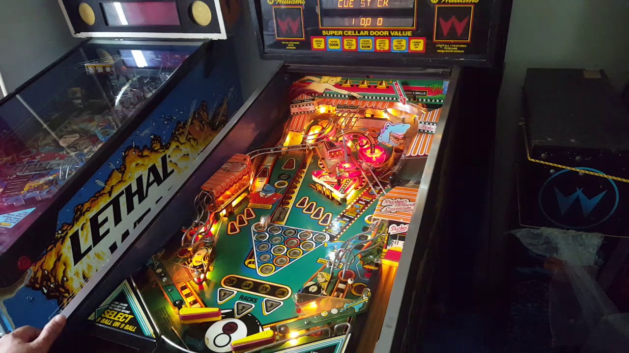Bally Pool Sharks Pinball Gameplay