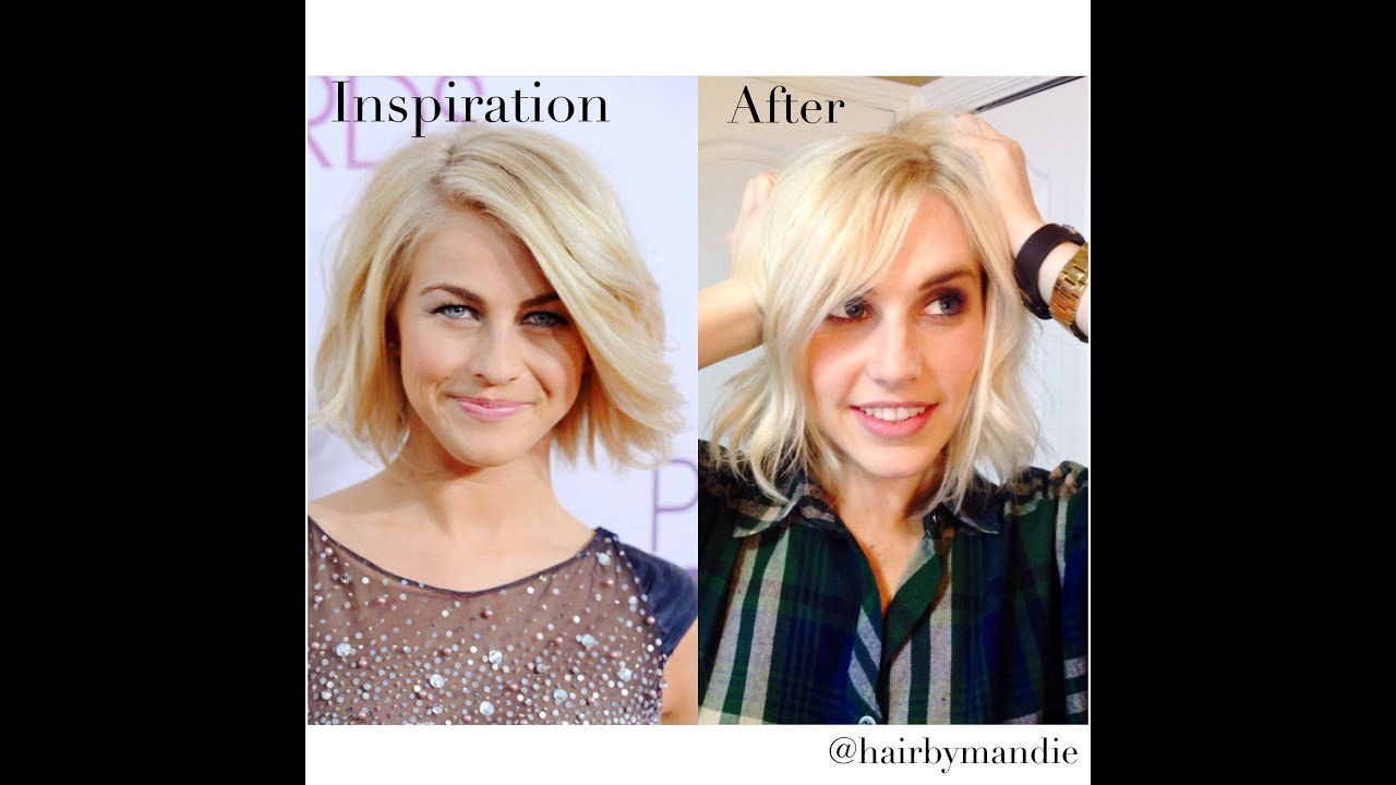 Julianne Hough Haircut Tutorial With Amy Whitcomb ||Transformation||SO CUTE