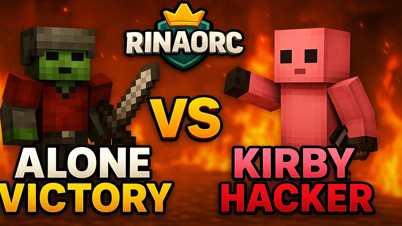 RINAORC - KIRBY & DEMONED vs ALONE ! ( ILS ENVOIENT DES ROBOT COMBATTRE A LEURS PLACES #golem )