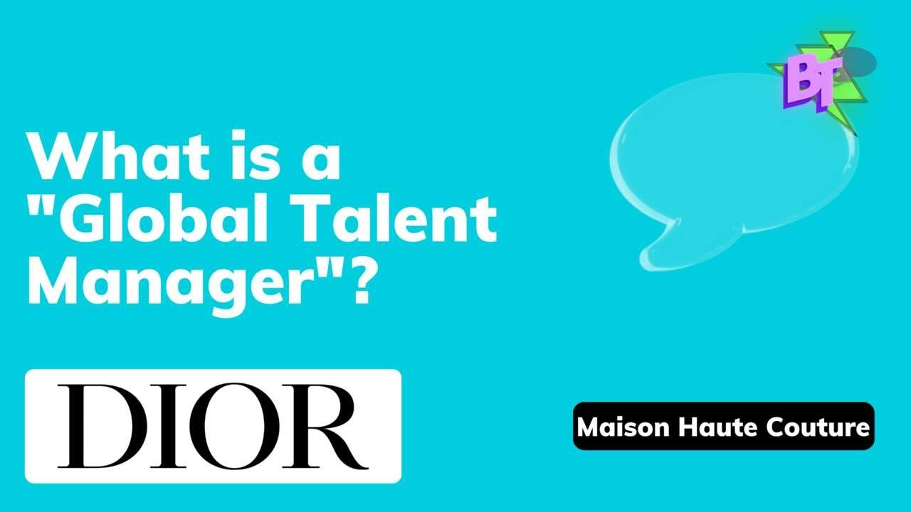 Interview with Conor, Global Talent Manager at CHRISTIAN DIOR COUTURE - The Big Talk Métier