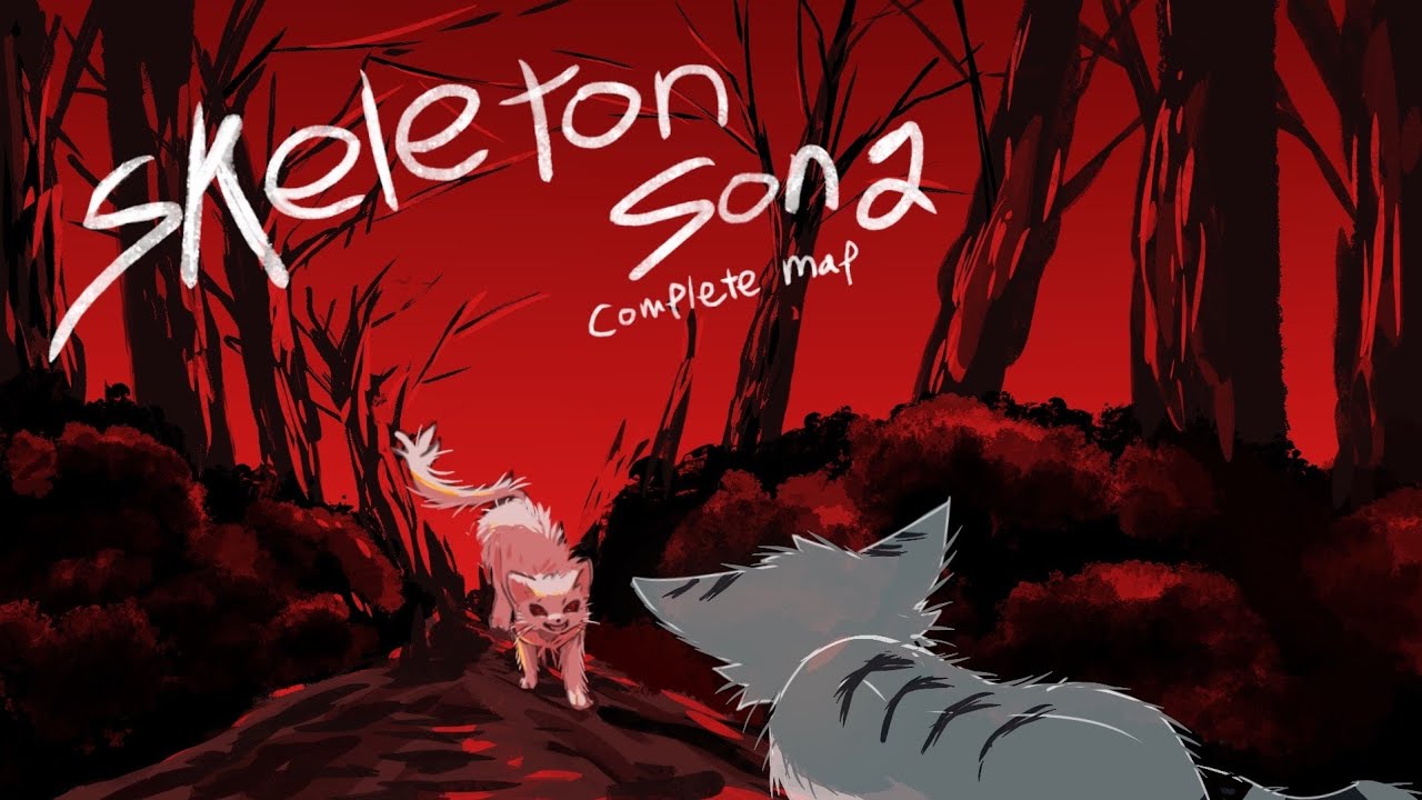[ 💀 skeleton song 🎵 ] complete oc map