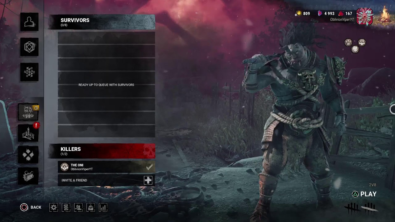 Dead by daylight 2v8 (Solo queue)