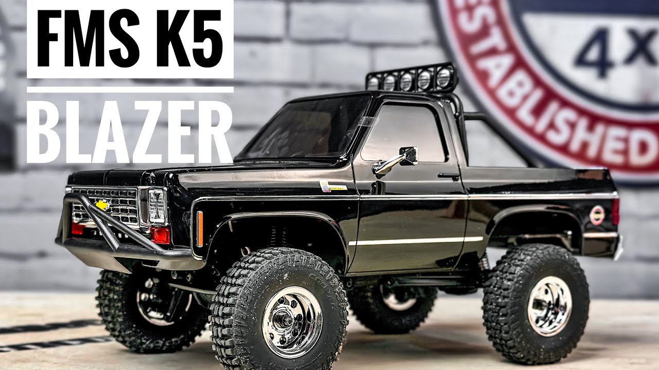 НОВЫЙ FMS FCX24 K5 BLAZER RTR! — Распаковка, обзор, обзор и многое другое!!