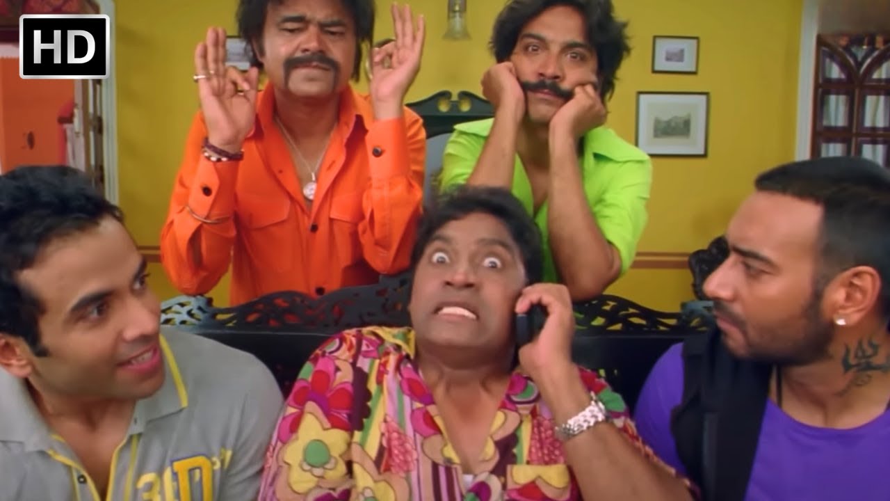 Golmaal 3 Climax - अजय देवगन और जॉनी लीवर का जबरदस्त कॉमेडी क्लाइमेक्स - Ajay Devgan, Johnny Lever