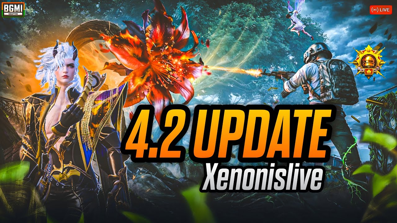 🥶BGMI 4.2 NEW UPDATE IS HERE | LIVE WITH SUBS#newupdate #bgmi #bgmilive #live #shortsfeed #wormateio