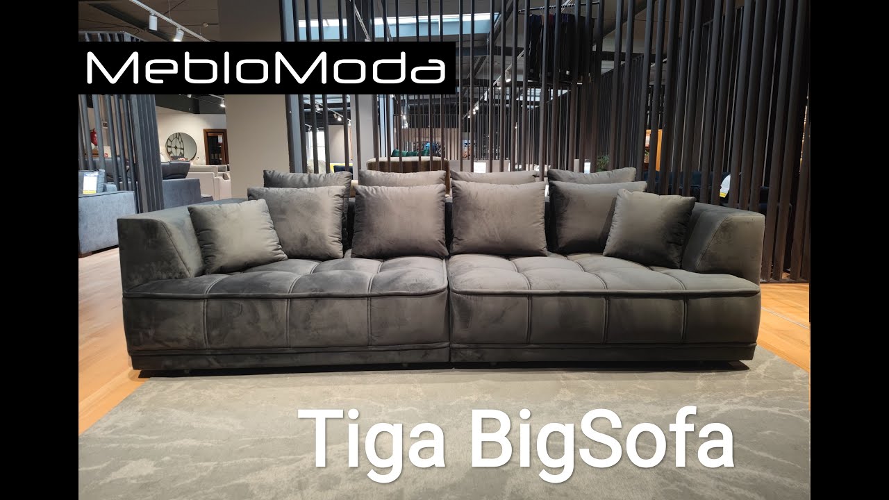 MebloModa -Tiga Bigsofa Wersal - Duża sofa z elektrycznie wysuwanym siedziskiem