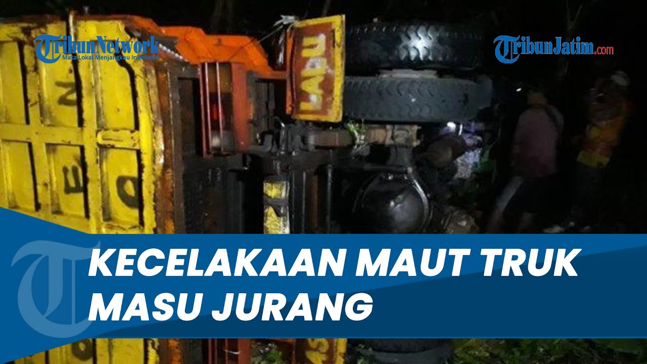 Kecelakaan Maut Truk Masuk Jurang Sedalam 50 Meter di Pangandaran, Sopir Tewas di TKP