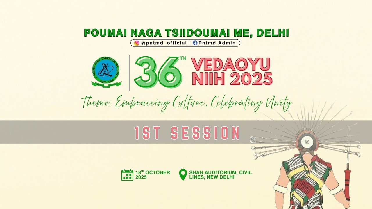 Celebrating 36 Years of Vedaoyu Niih — A Living Legacy of Poumai Naga Culture in Delhi
