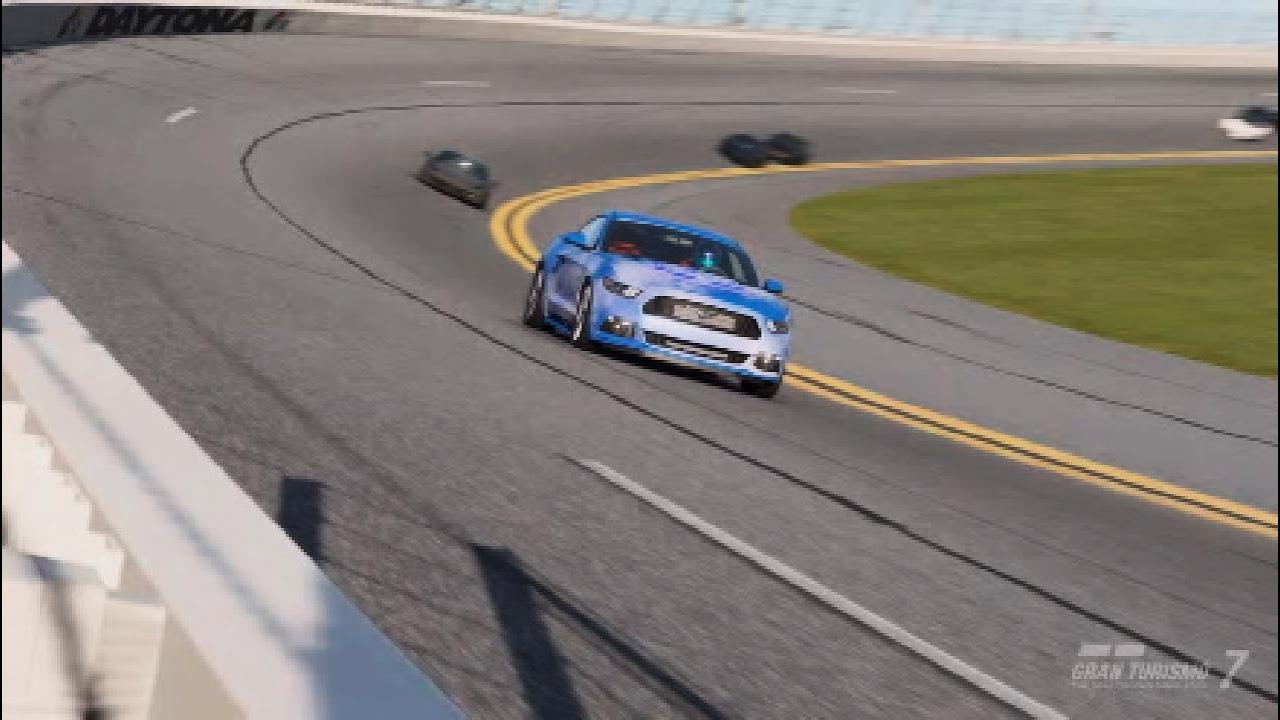 PS5 Gran Turismo 7 Ford Mustang GT @ Daytona Tri Oval