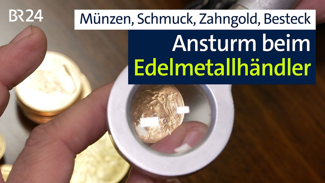 Edelmetallhändler: Ankaufen und verkaufen im Akkord | BR24