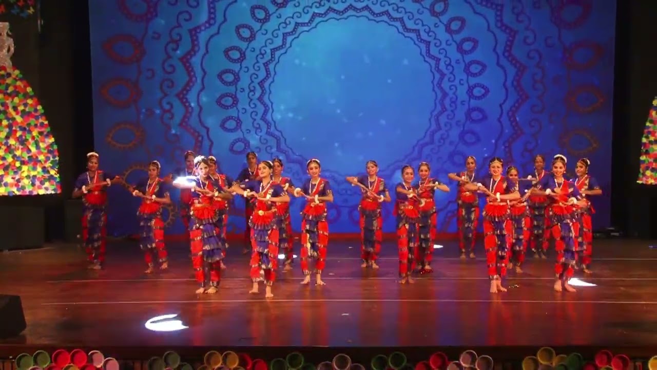 Bharatnatyam Sapphire - Annual Function 2025 - Sand Dunes Academy School, Sodala, Jaipur