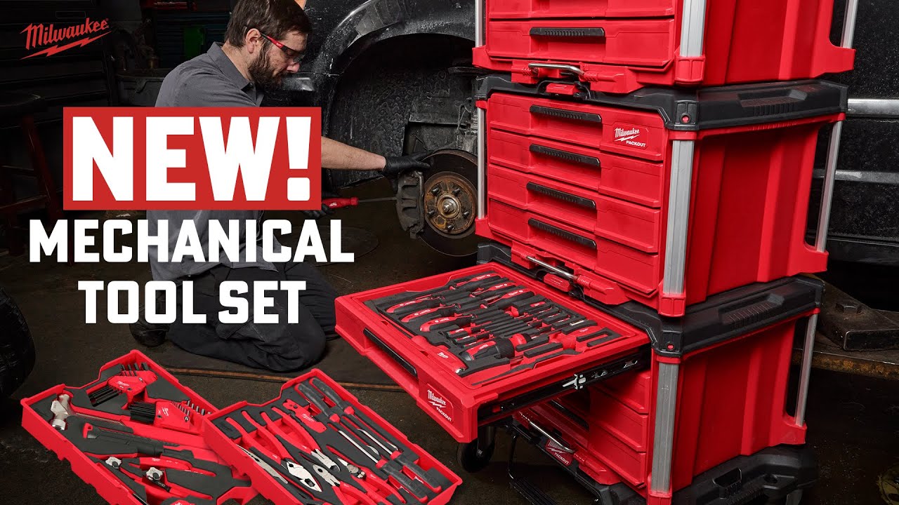 Milwaukee PACKOUT Tool Storage Just Leveled Up | New Master Mechanics Sets