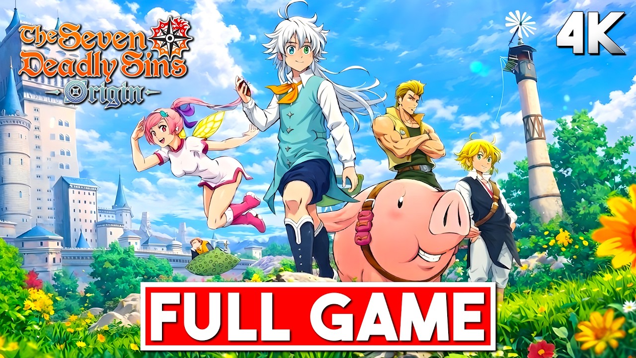 The Seven Deadly Sins: Origin Gameplay Walkthrough FULL GAME [4K 60FPS] - No Commentary