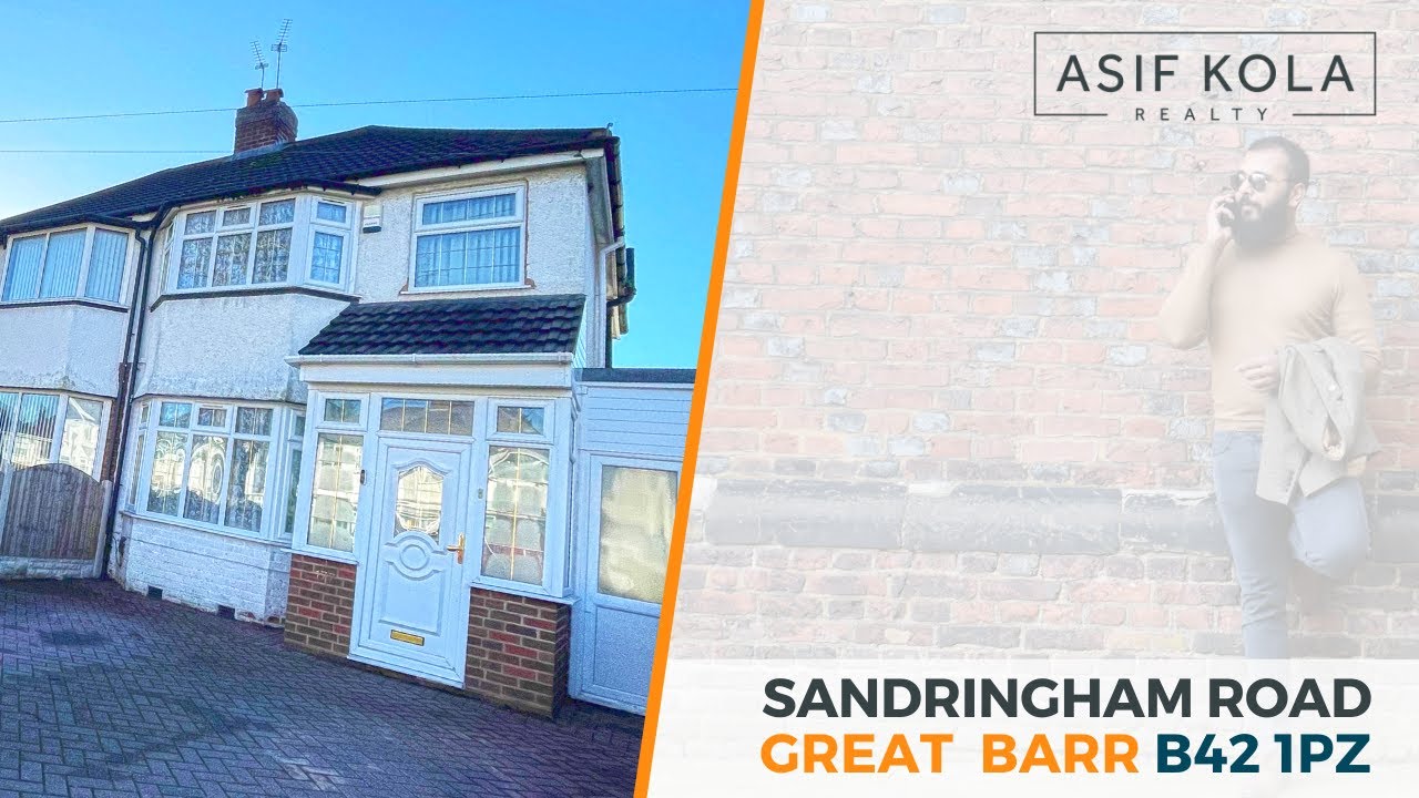 Sandringham Road, Great Barr, Birmingham, B42 1PZ