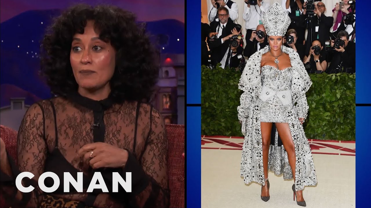 Tracee Ellis Ross & Conan Review Met Gala Fashion ​ | CONAN on TBS