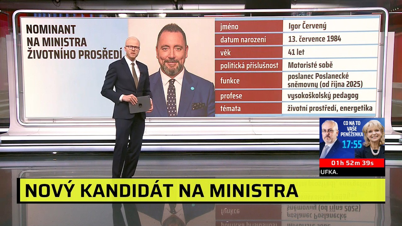 Kdo je Turkův náhradník na ministerstvo? Červený volil ODS, teď brojí proti „zelené demagogii“