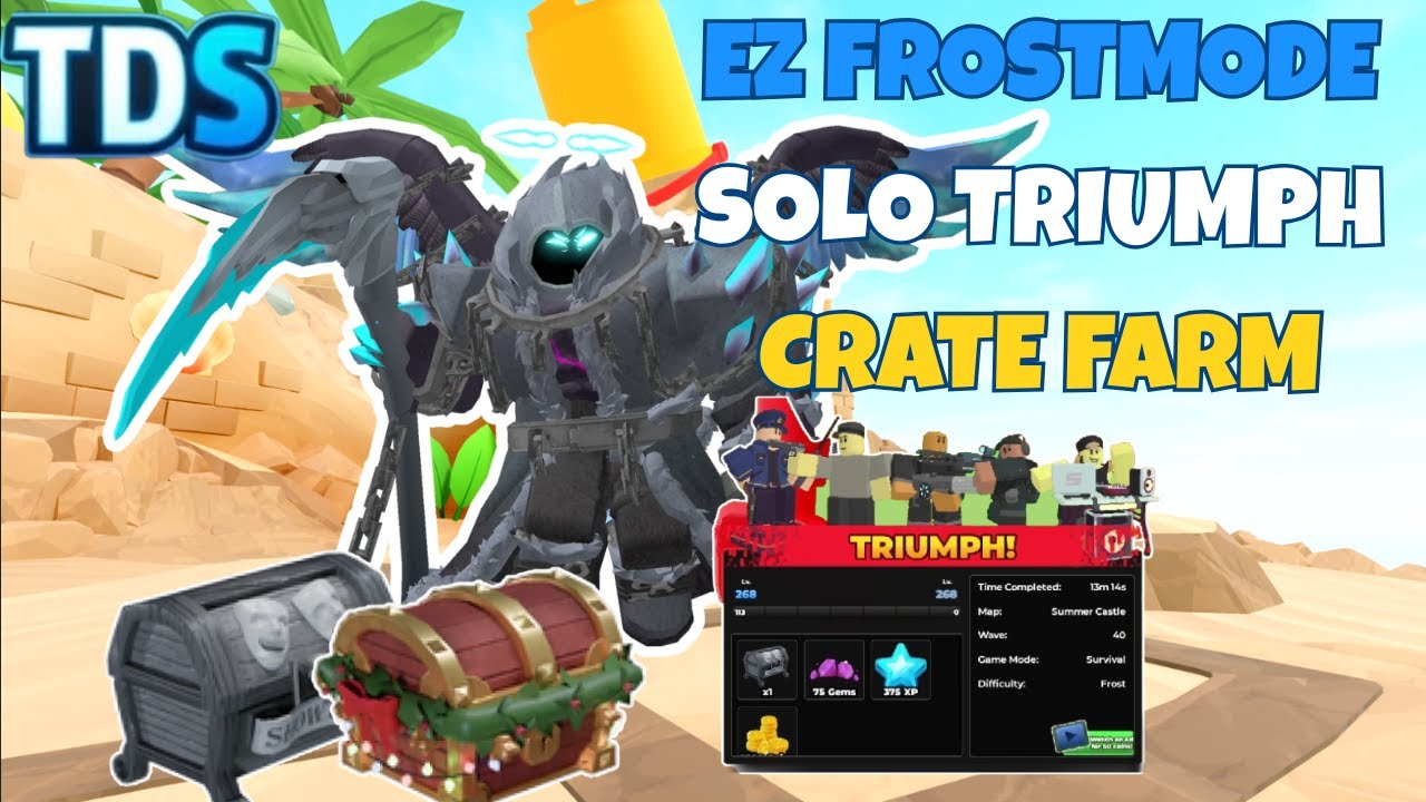 Solo Triumph Frost Mode Easy Strat for Fast Crate Farm