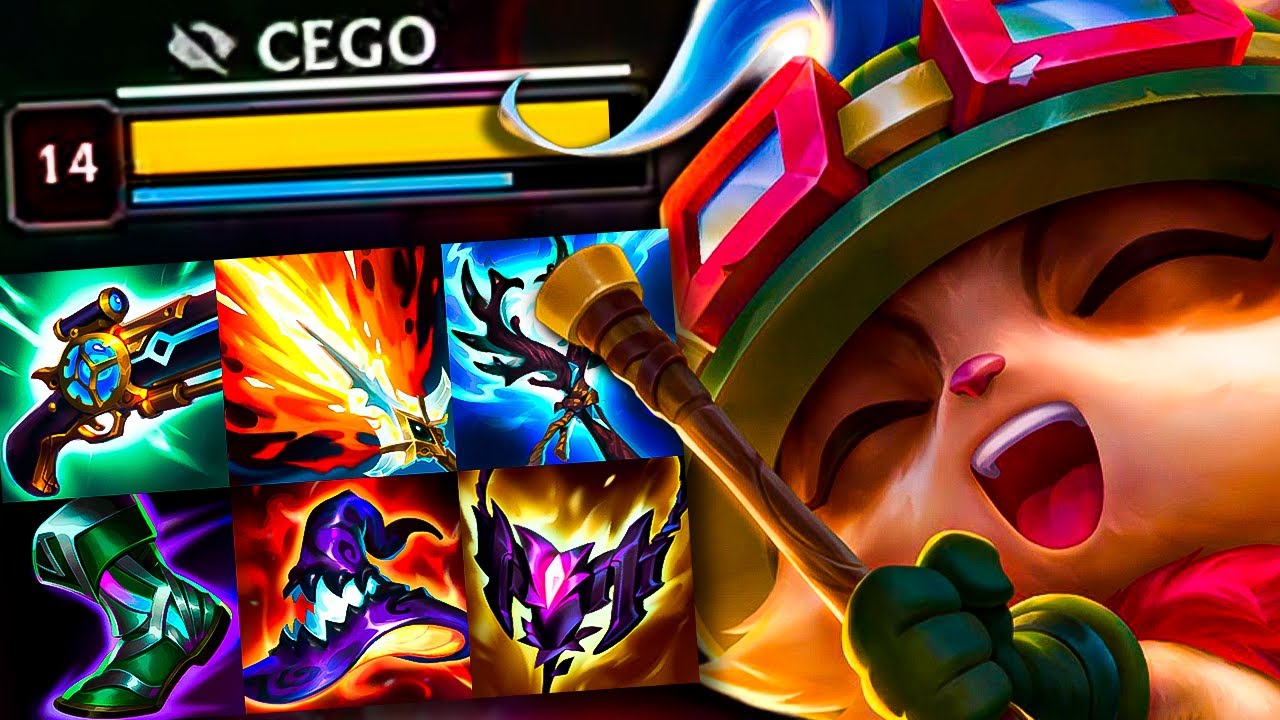 NADA MUDOU KKKKK TEEMO 1 HIT É SENSAÇÃO NESSA NOVA SEASON