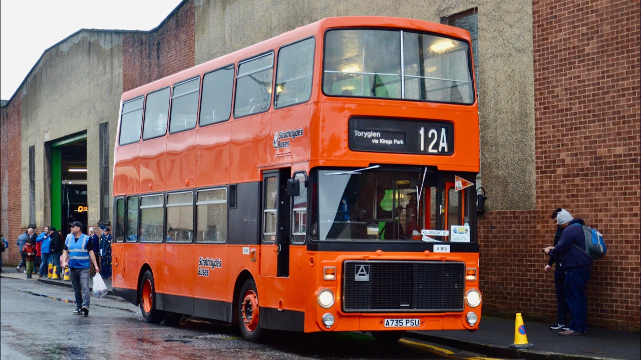 Preserved Strathclyde Buses A109 (A735 PSU) Volvo Alisa
