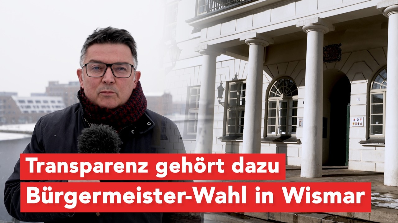 Kneift die AfD? Bürgermeisterwahl am 12. April - Kandidaten auf Wismar TV